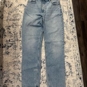 Abercrombie & Fitch Light Blue Straight Leg Jeans